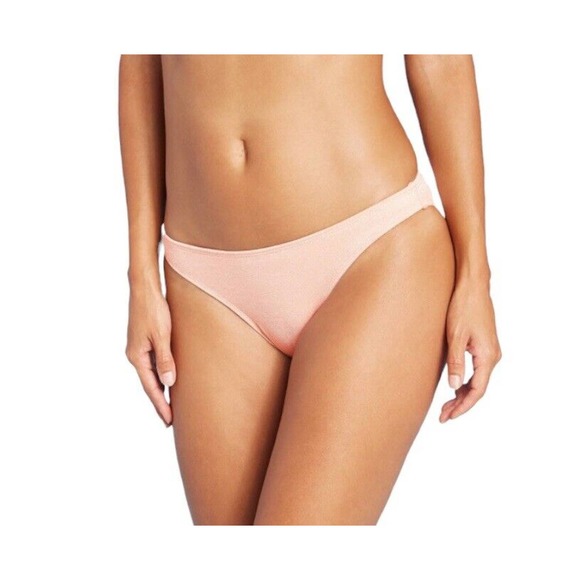 Xhilaration Other - Xhilaration Metallic Textured Cheeky Bikini Bottom